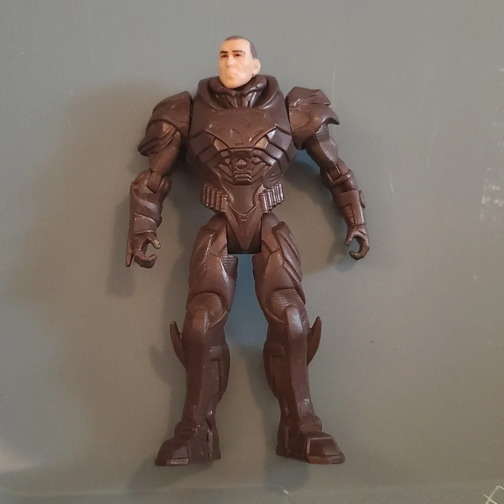 Mattel DC Man‎ of Steel General Zod Action Figure Kryptonian Armor Brown 6 inch